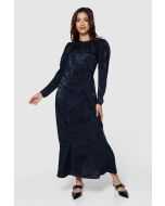 Dark Navy A-Line Dress 